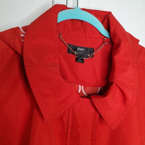 Dennis Basso 2X Full Zip Parka Jacket Coat with Hood & Pockets - Picture 5 of 11